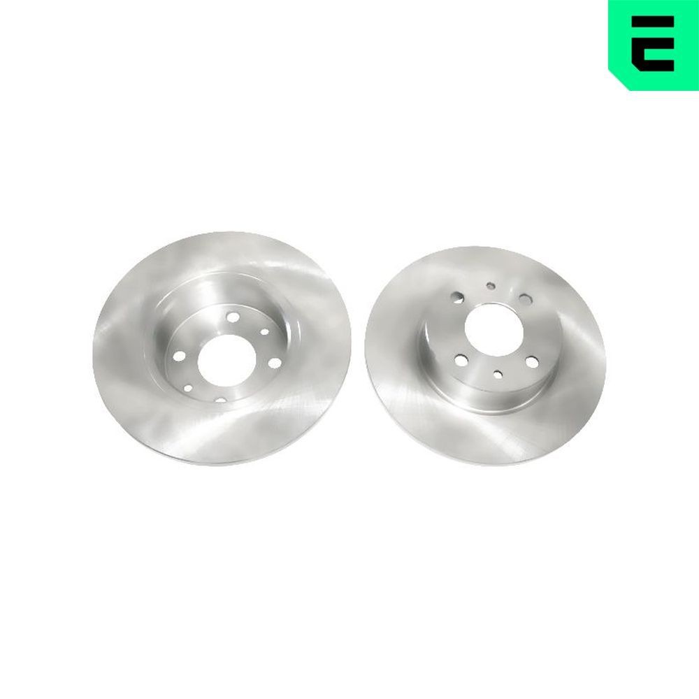 OPTIMAL BS-1500C: Bremsscheibe Hinterachse, Ø: 251mm, voll, Ø: 251mm, beschichtet, mit Schrauben