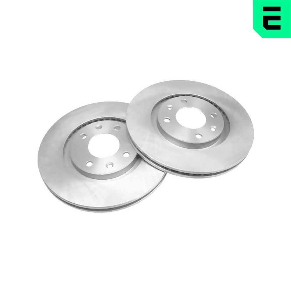 OPTIMAL BS-3060C: Bremsscheibe Vorderachse, Ø: 283mm, Belüftet, Ø: 283mm, beschichtet