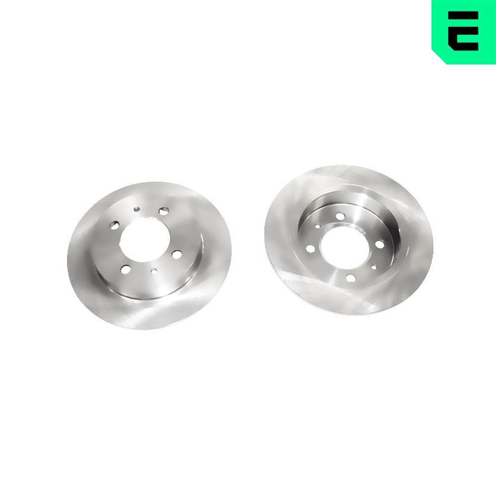 OPTIMAL BS-4240C: Bremseskive bagaksel, Ø: 234mm, fuldstændigt, Ø: 234mm, coatet