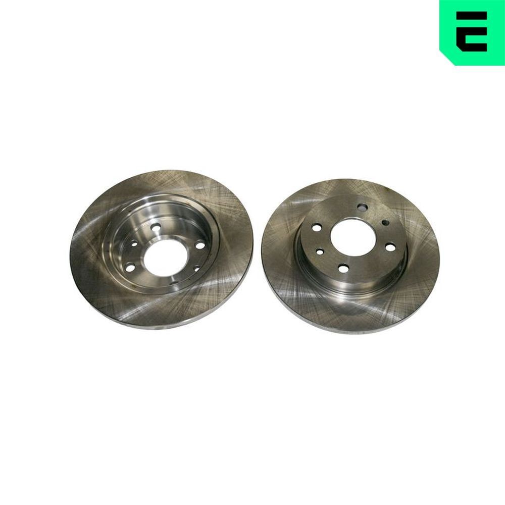 OPTIMAL BS-6280C: Tarcza hamulcowa Oś tylna, Ø: 274[mm], pełny, Ø: 274[mm], pokryty, bez łożyska koła, bez pierścienia nadajnika impulsów ABS