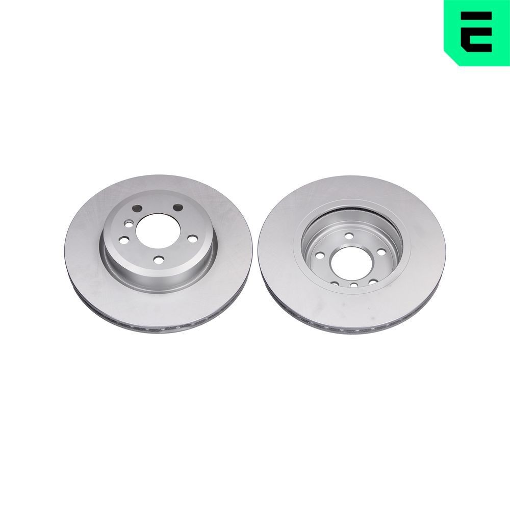 OPTIMAL BS-7596HC: Disque de frein Essieu avant, Ø: 325mm, ventilé, Ø: 325mm, revêtu, avec vis/boulons