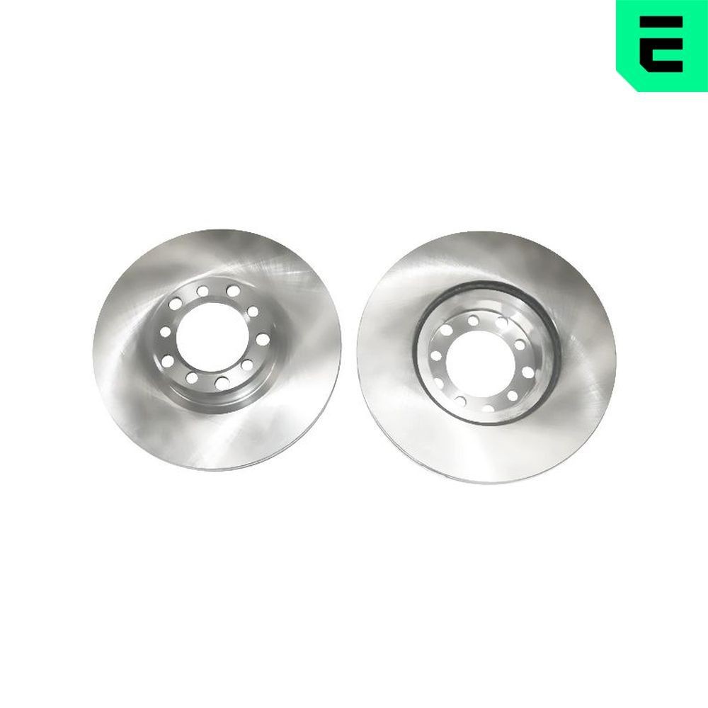 OPTIMAL BS-7818C: Remschijf Vooras, Ø: 286mm, Geventileerd, Ø: 286mm, Gecoat