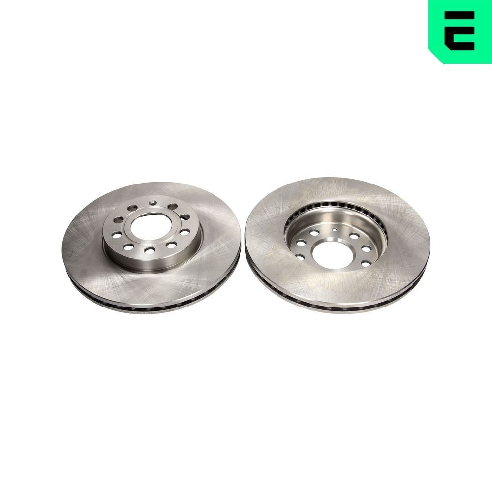 OPTIMAL BS-8022HC: Remschijf Vooras, Ø: 288mm, Geventileerd, Ø: 288mm, Gecoat, Met schroeven