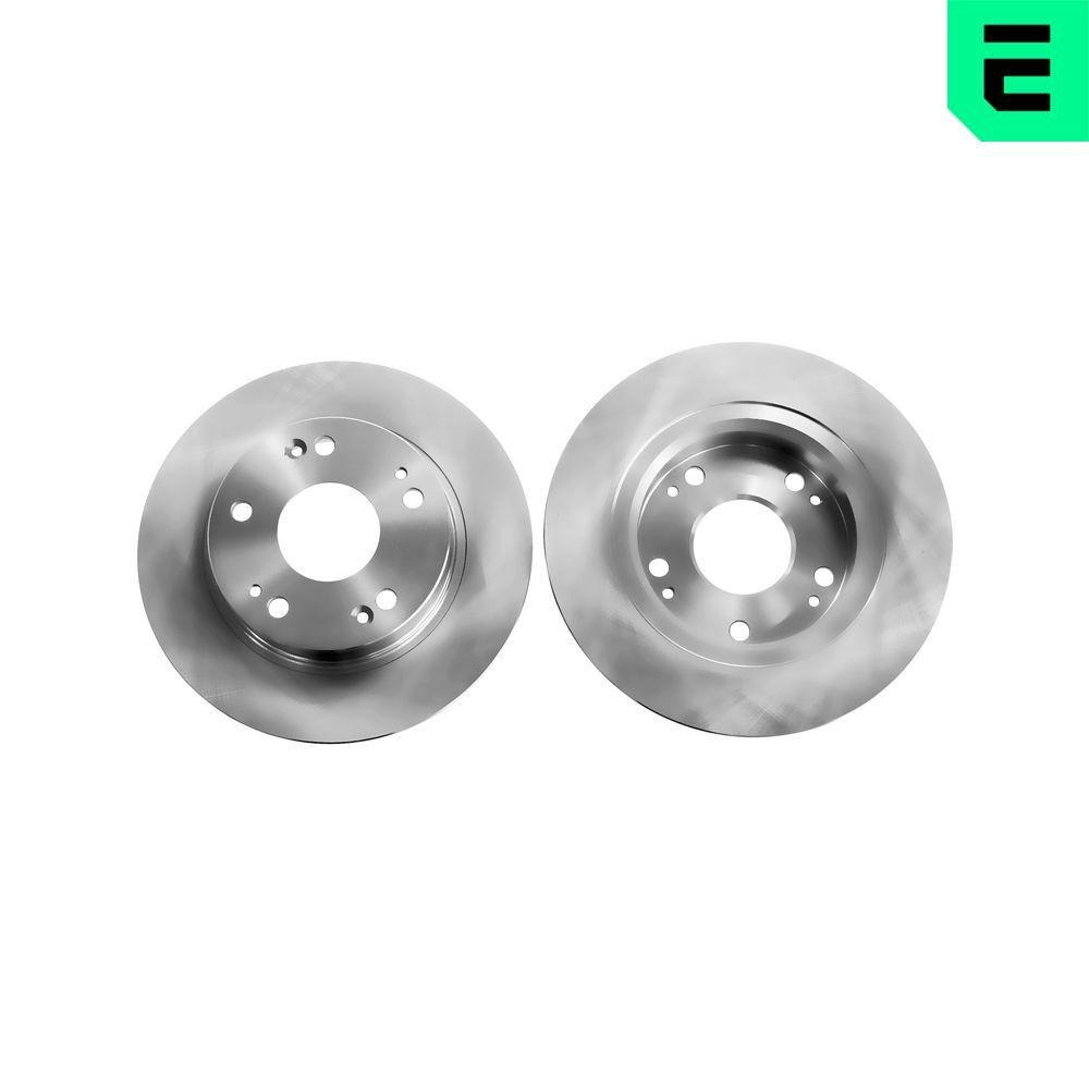 OPTIMAL BS-8418C: Bromsskiva Bakaxel, Ø: 260mm, full, Ø: 260mm, belagd, med skruvar