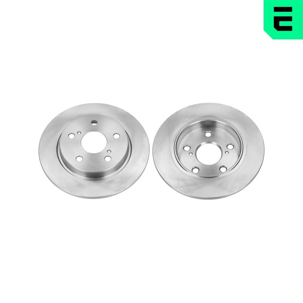 OPTIMAL BS-8568C: Remschijf Achteras, Ø: 270mm, volledig, Ø: 270mm, Gecoat