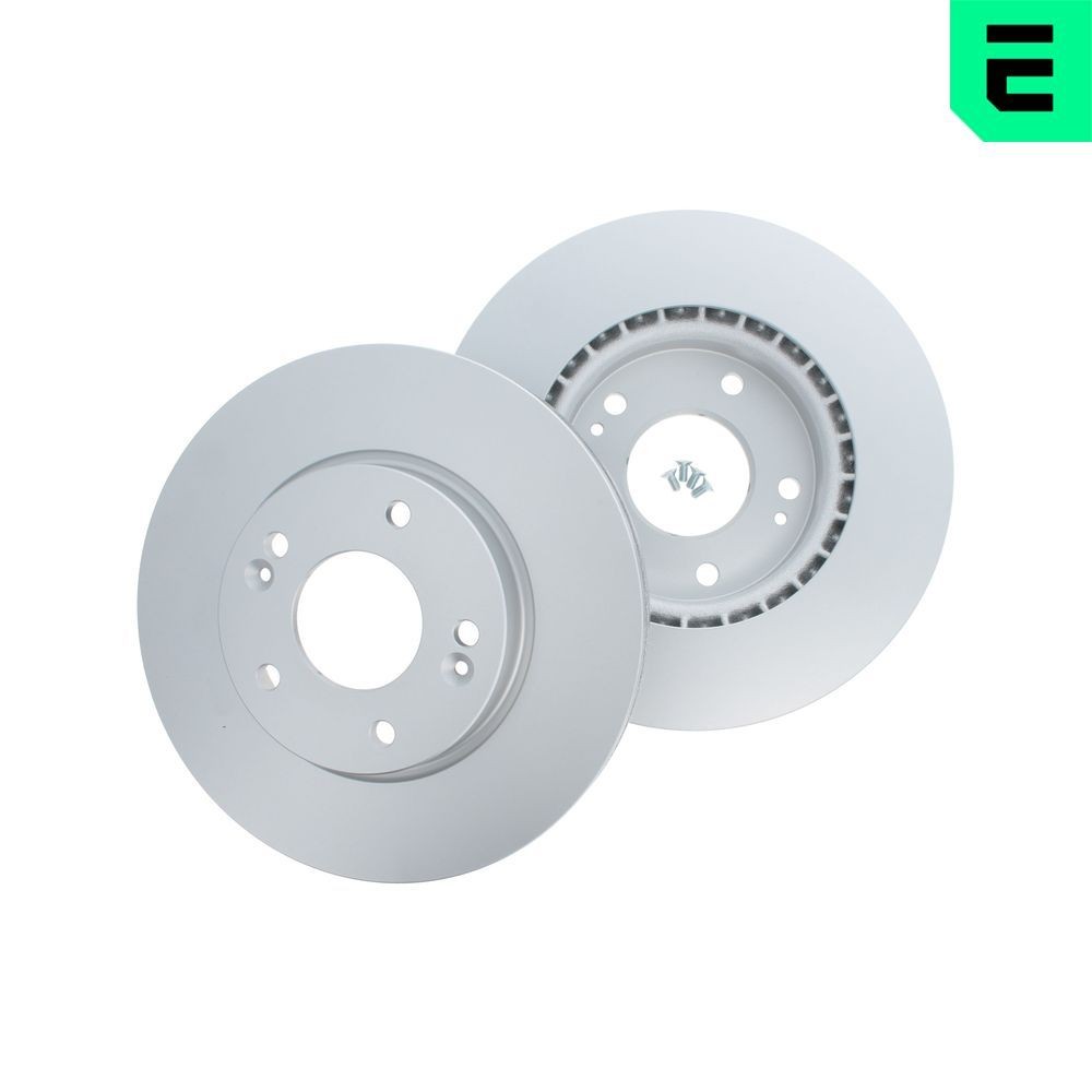OPTIMAL BS-9204C: Bremžu diski Priekšējais tilts, Ø: 280mm, ventilējams, Ø: 280mm, pārklāts, ar skrūvēm