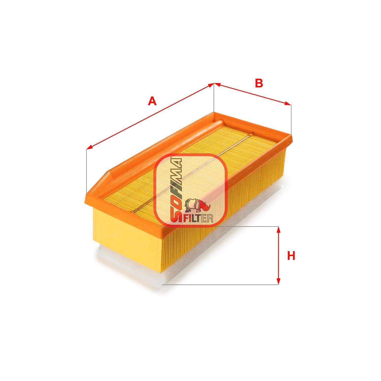 SOFIMA S 3A16 A: Luchtfilter