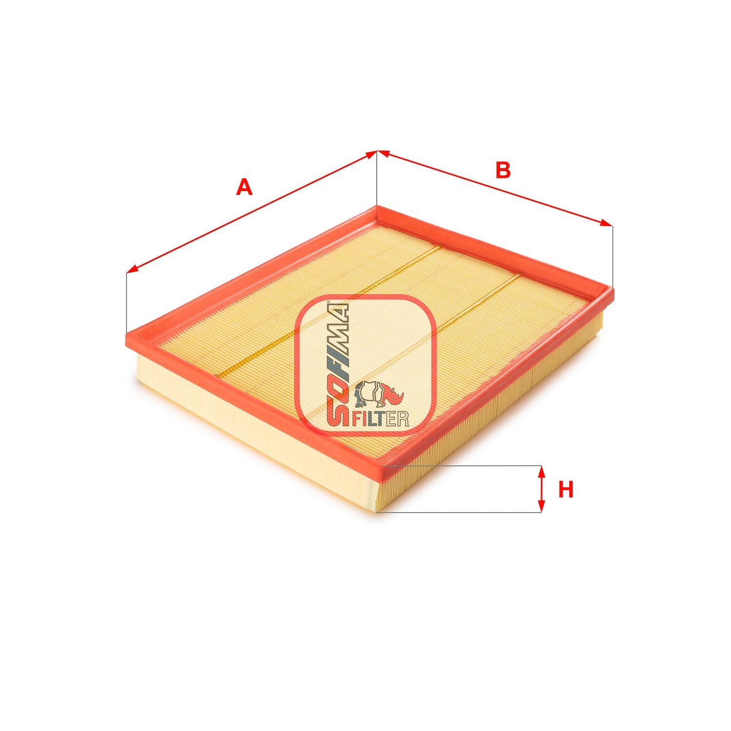 SOFIMA S 3A17 A: Luchtfilter