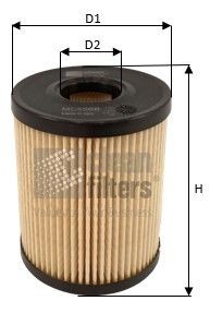 CLEAN FILTER ML4568: Oliefilter