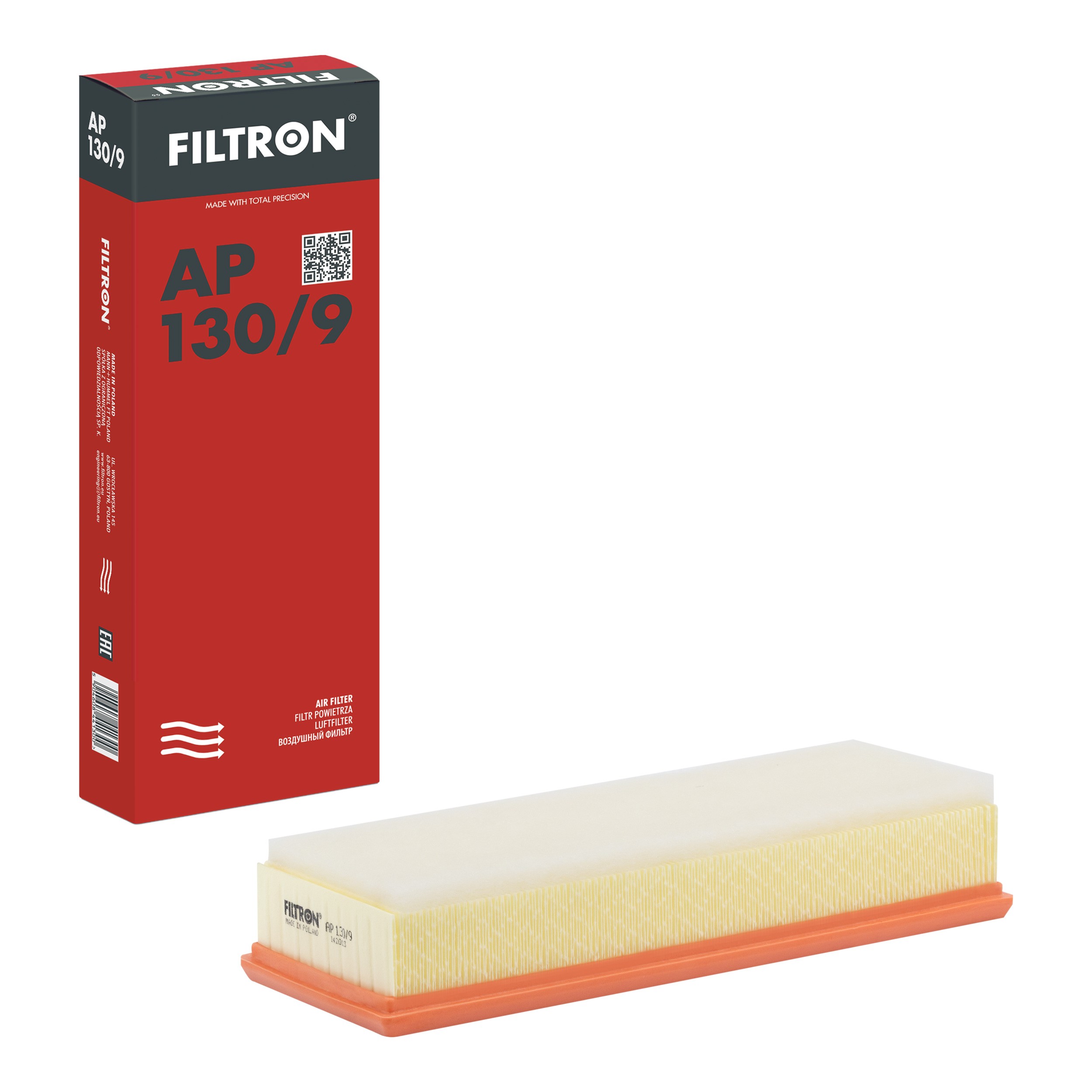 FILTRON AP 130/9: Légszűrő