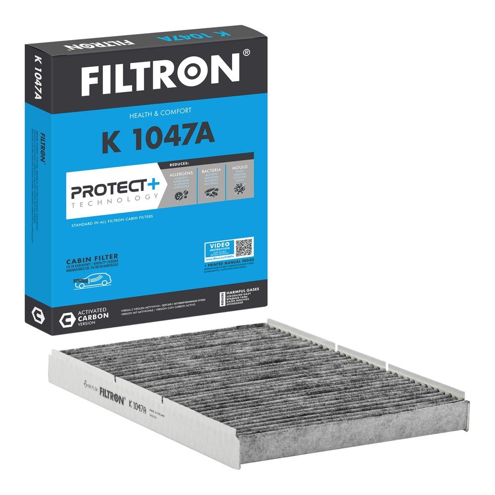 FILTRON K 1047A: Szűrő, utastér levegő aktívszén szűrő