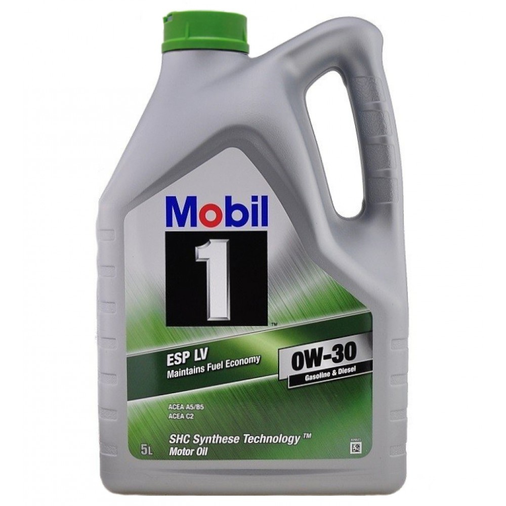 MOBIL 154320: Motorový olej MOBIL 1 ESP LV 0W-30 5l, 0W-30 1, ESP LV
