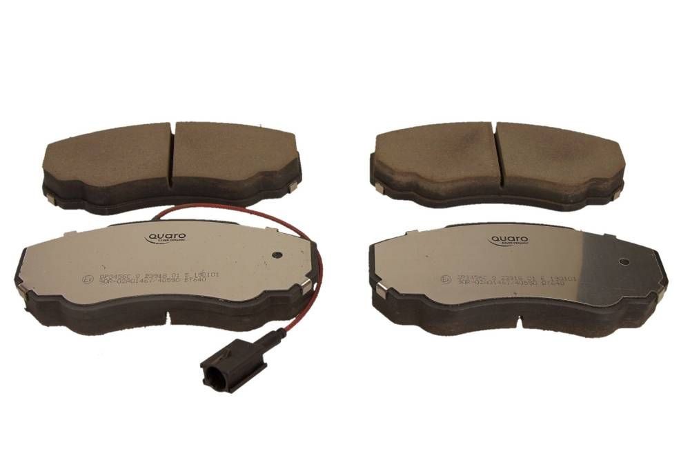 QUARO QP3456C: Remblokken QUARO SILVER CERAMIC