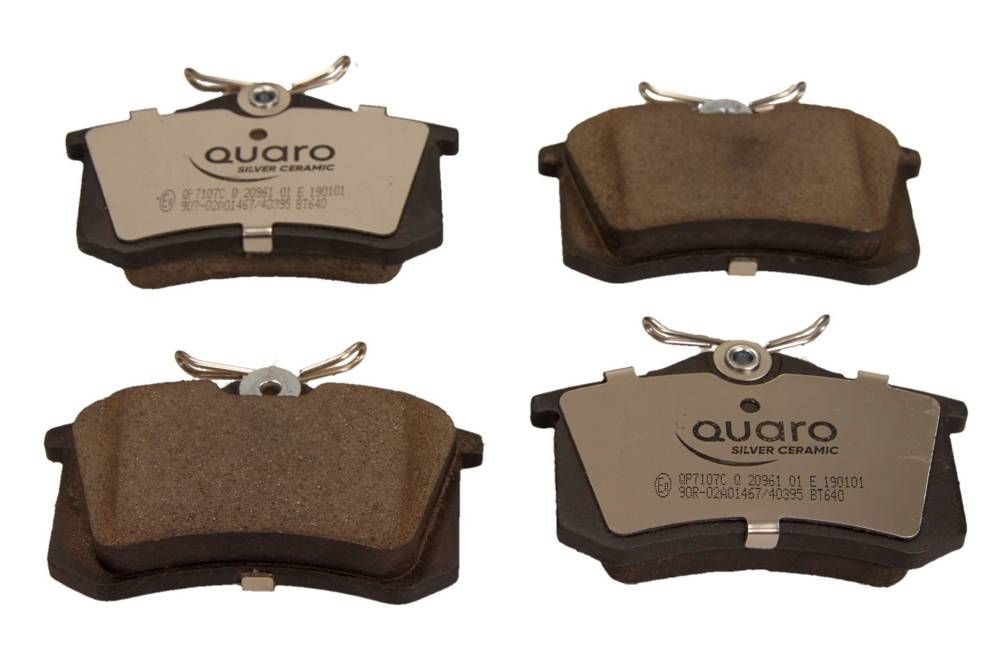 QUARO QP7107C: Plaquettes de frein QUARO SILVER CERAMIC