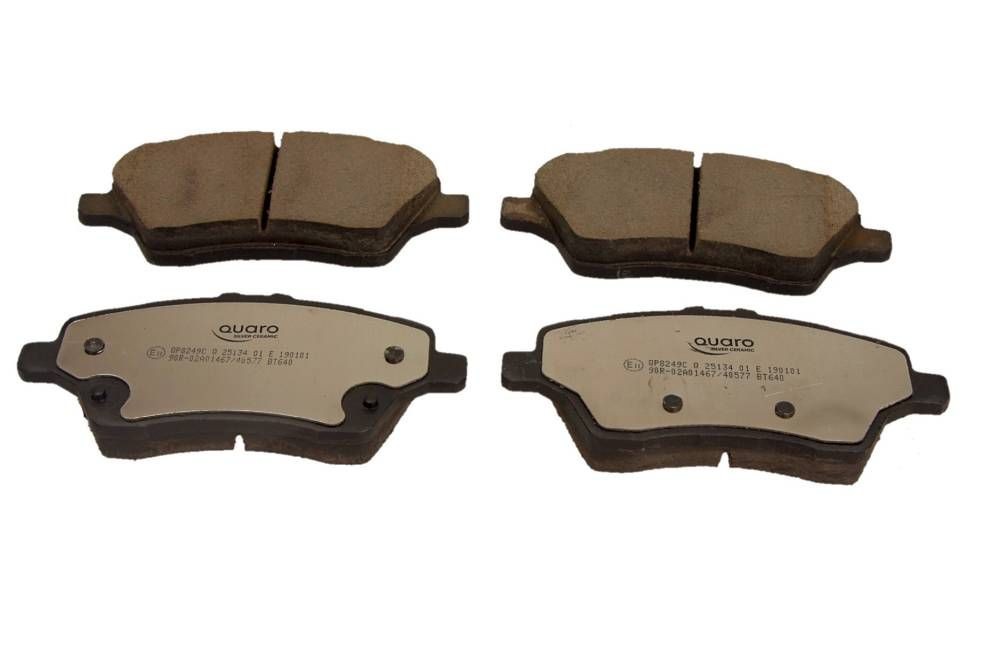 QUARO QP8249C: Remblokken QUARO SILVER CERAMIC