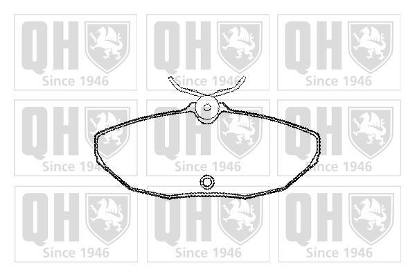 QUINTON HAZELL BP1238: Remblokken