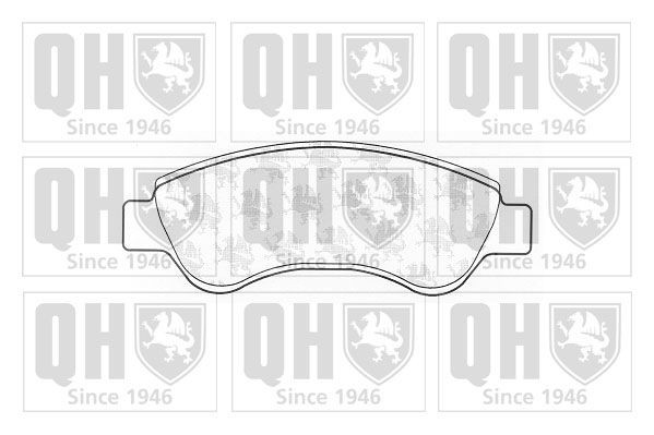 QUINTON HAZELL BP1278: Bremžu kluči ar bremžu suportu skrūvēm