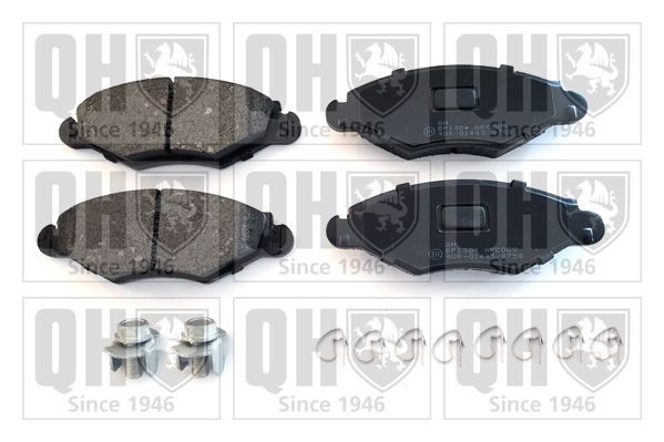 QUINTON HAZELL BP1304: Bremseklodser med bremsecaliperskruer
