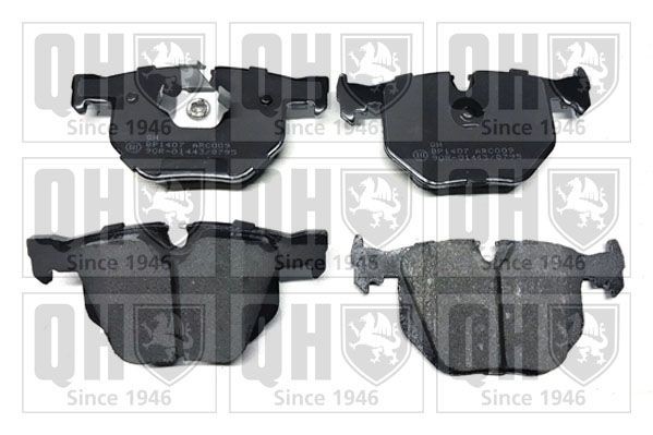 QUINTON HAZELL BP1407: Plaquettes de frein