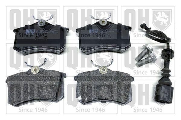 QUINTON HAZELL BP1417: Klocki hamulcowe