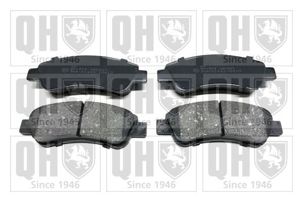 QUINTON HAZELL BP1574: Plaquettes de frein