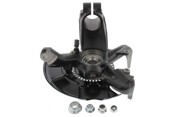 MAPCO 107771/4: Akseltapp, hjulopphengning framaksel venstre, med hjulnav, med hjullager, med sensor, hjuldreietall