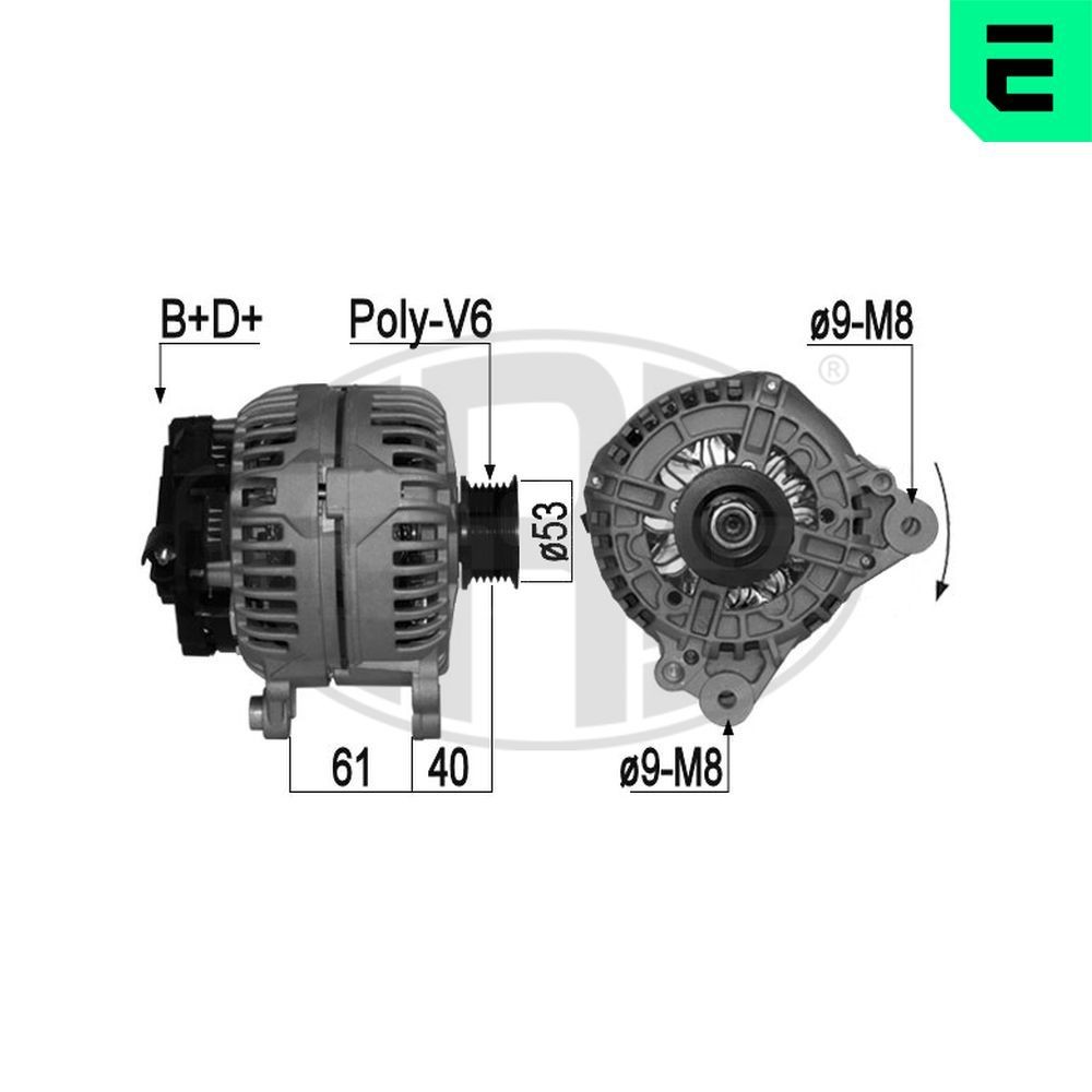 ERA 209069A: Alternator 120A
