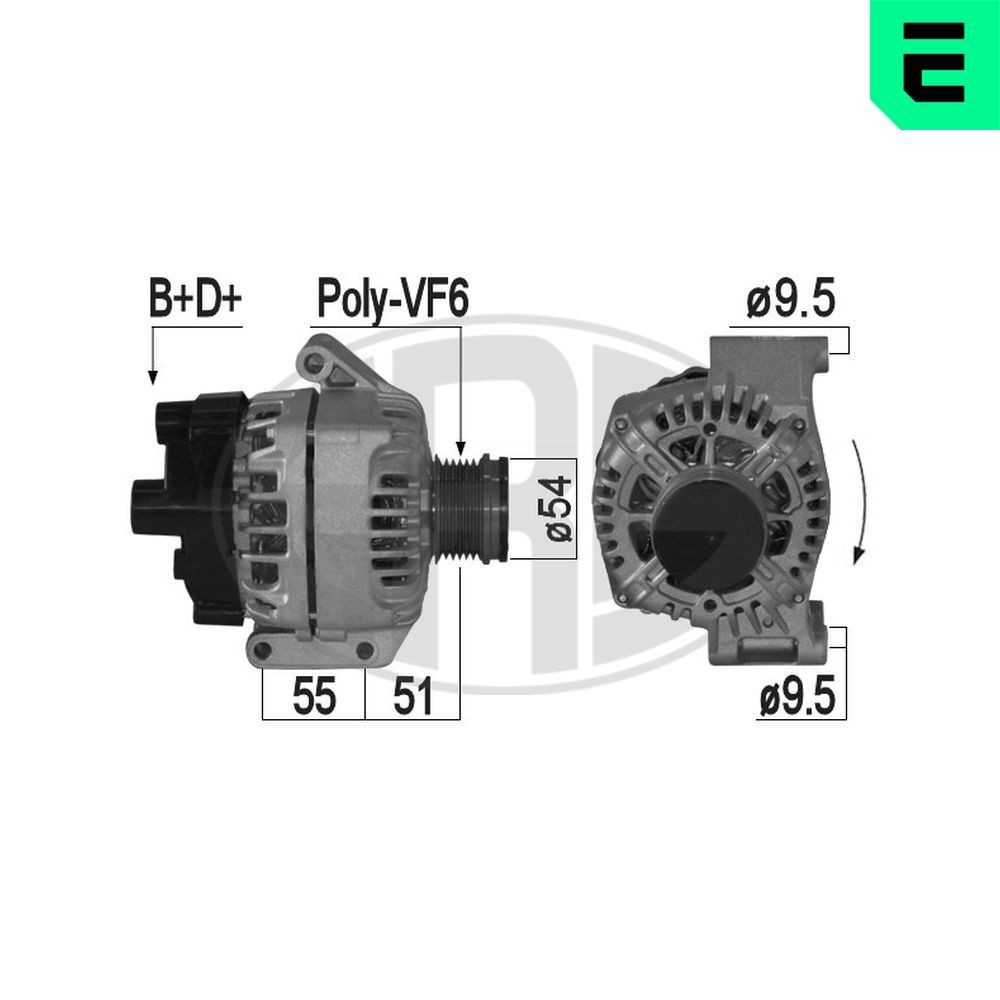 ERA 209225A: Alternator 120A