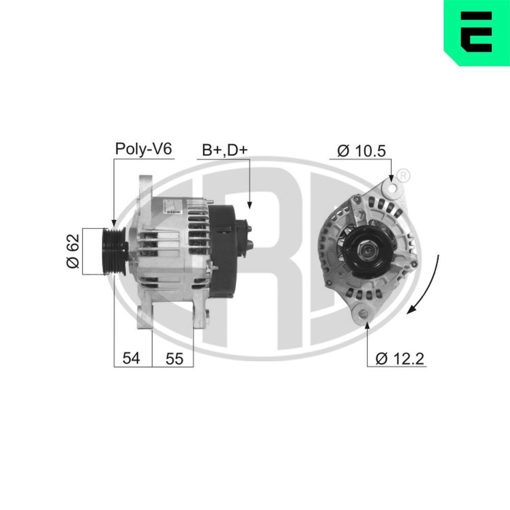 ERA 210246A: Alternator 100A