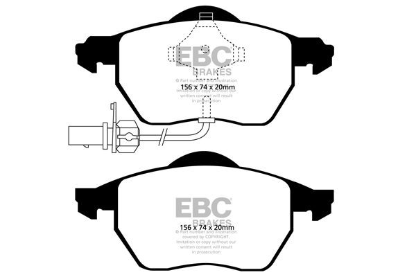 EBC Brakes DP21483: Klocki hamulcowe