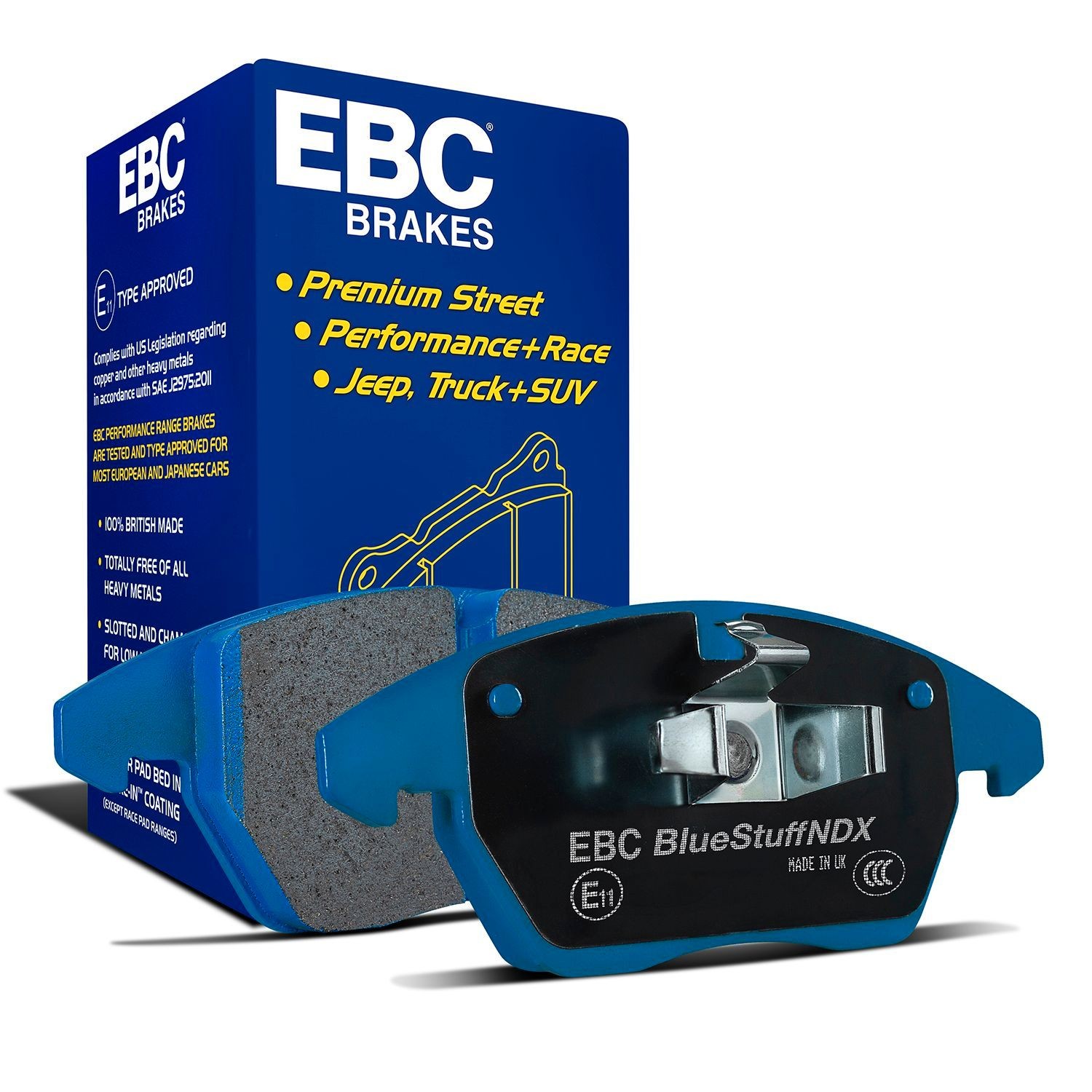 EBC Brakes DP51211NDX: Juego de pastillas de freno