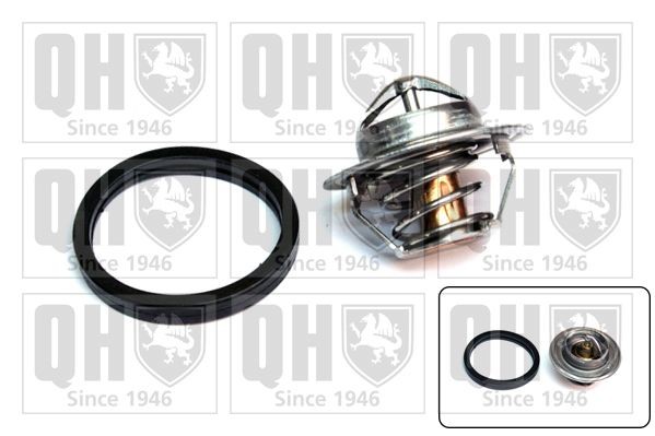 QUINTON HAZELL QTH371K: Kühlwasserthermostat 82°C, 48mm, mit Dichtung