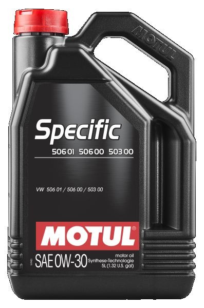 MOTUL 109684: Motorový olej SPECIFIC 506 01 506 00 503 00 0W-30 5l, 0W-30 SPECIFIC, 506 01 506 00 503 00