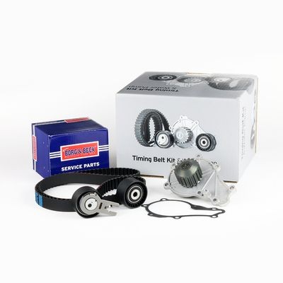 BORG & BECK BTW1002: Bomba de água + kit de correia dentada N.º dentes: 137, Largura: 25mm