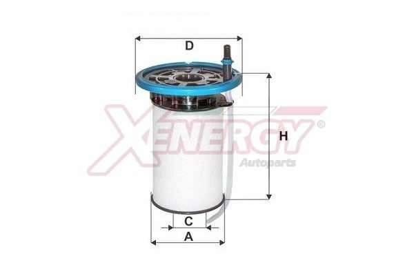 AP XENERGY X1510636: Degvielas filtrs