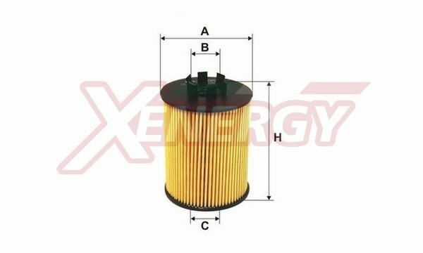 AP XENERGY X1524568: Eļļas filtrs