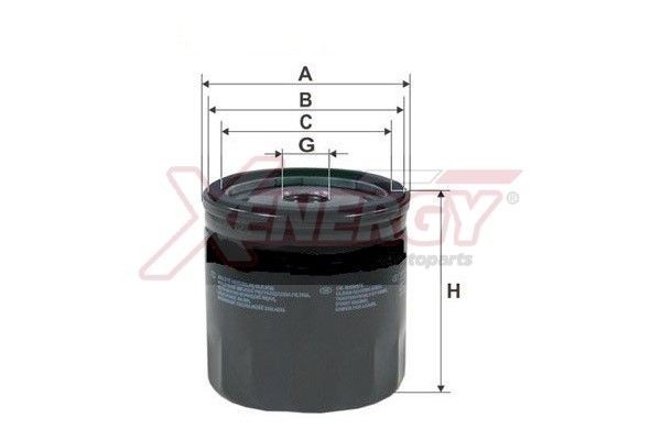 AP XENERGY X1596291: Oliefilter