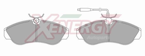 AP XENERGY X40521: Remblokken