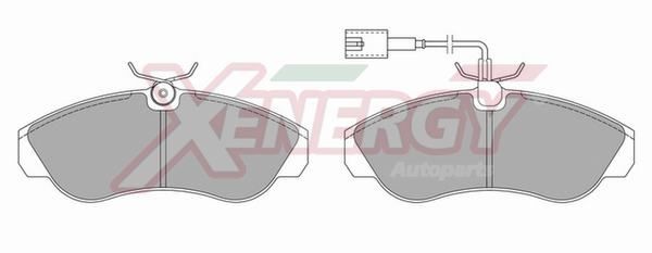 AP XENERGY X40522: Remblokken