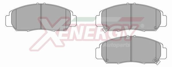 AP XENERGY X40868: Bromsbelägg framaxel