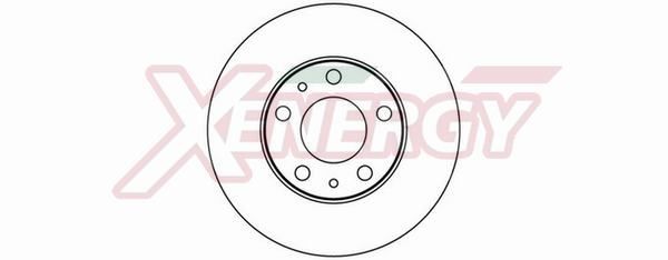 AP XENERGY X602017: Bremsscheibe Ø: 280mm, Belüftet, Ø: 280mm, lackiert