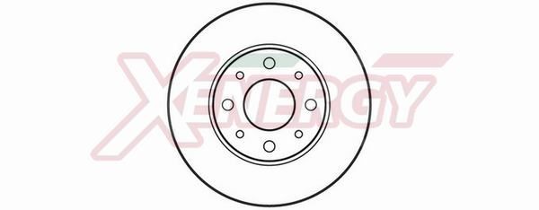 AP XENERGY X602018: Bremsscheibe Ø: 240mm, Belüftet, Ø: 240mm, lackiert