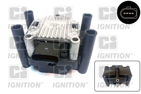 QUINTON HAZELL XEI99: Tændspole 4-polet, med koblingsapparat, CI