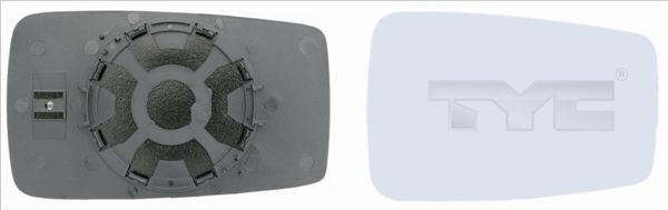 TYC 302-0001-1: Κρύσταλλο καθρέφτη, εξωτ. καθρέφτης δεξιά