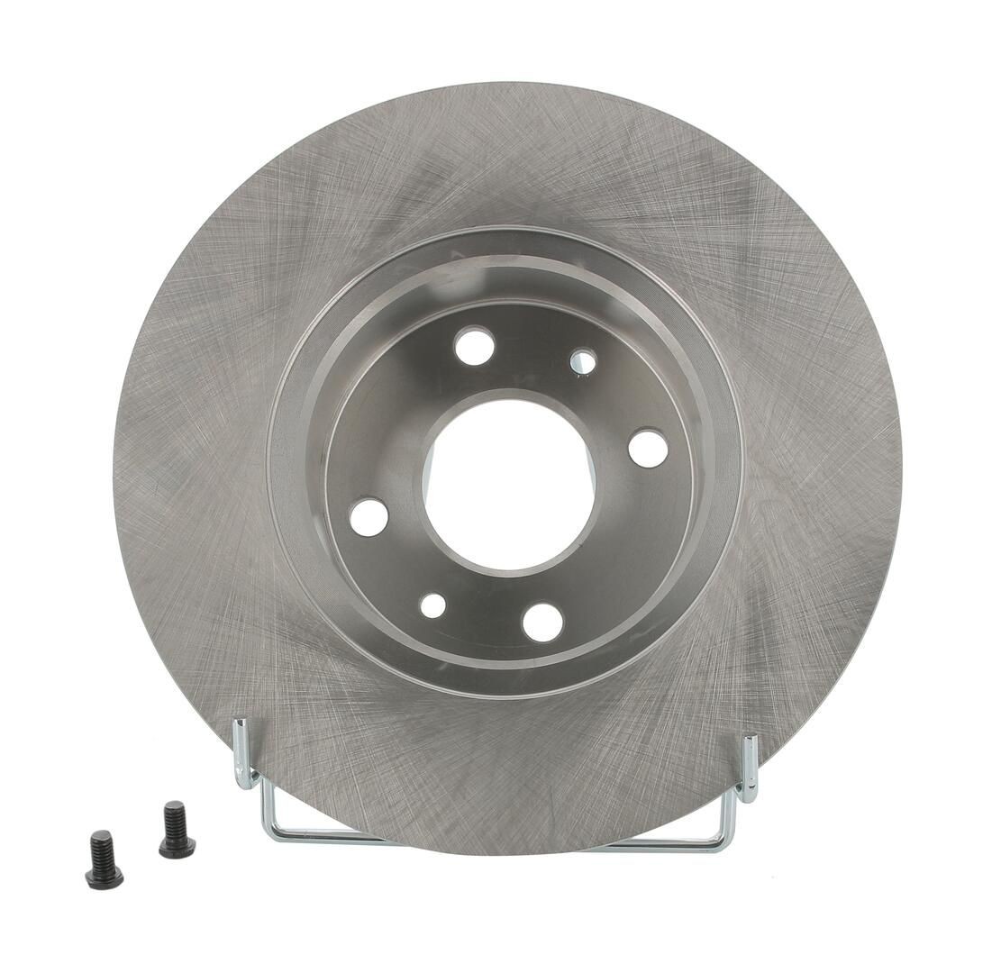 FERODO DDF066: Bremsscheibe Ø: 251mm, voll, Ø: 251mm, geölt, mit Schrauben PREMIER