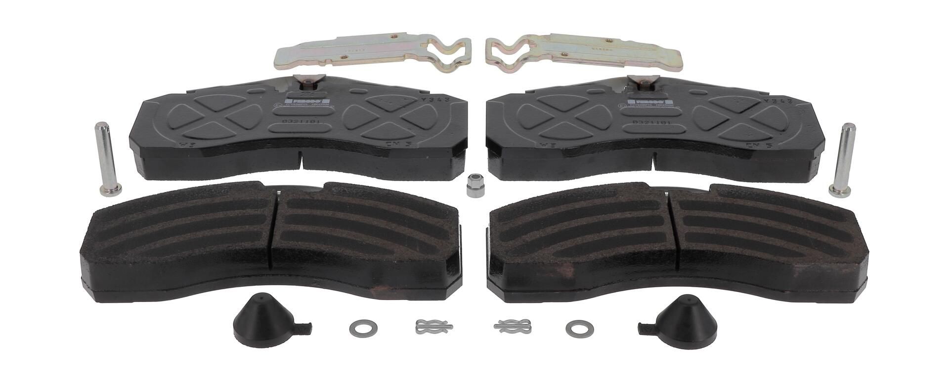 FERODO FCV4296PTS: Bromsbelägg med tillbehör PREMIER