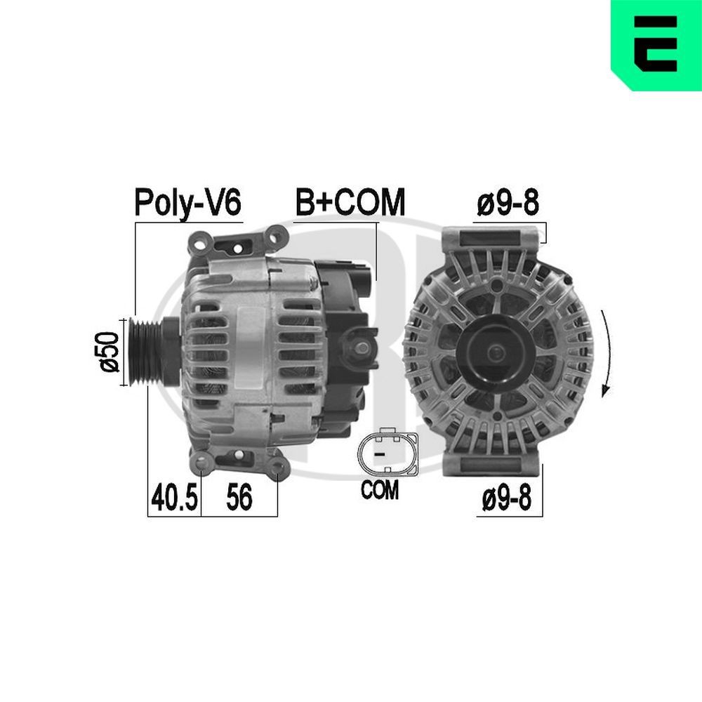 ERA 209234A: Alternador 150A