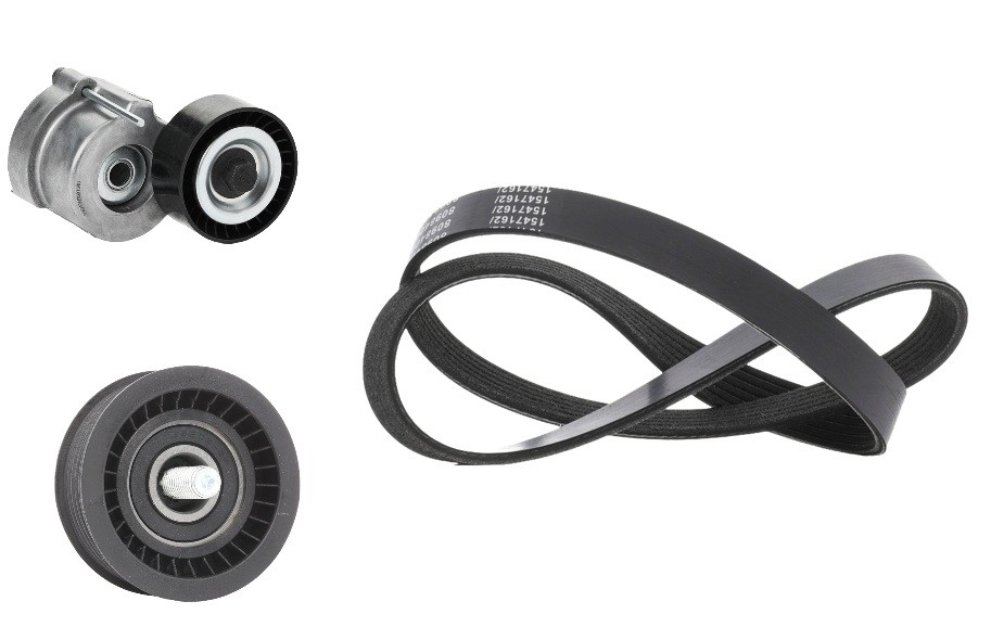 RIDEX 542R0255: Jogo de correias trapezoidais estriadas