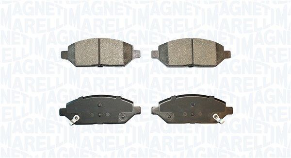 MAGNETI MARELLI 363916061107: Juego de pastillas de freno