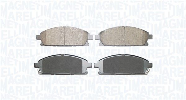 MAGNETI MARELLI 363916061147: Bromsbelägg